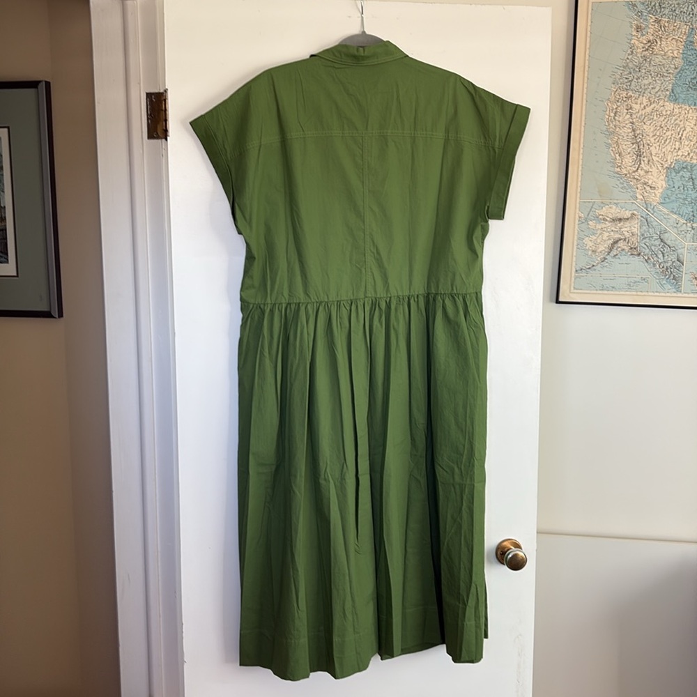 Mate - Harper Shirtdress - Apple Green - L - NWOT - Picture 5 of 5